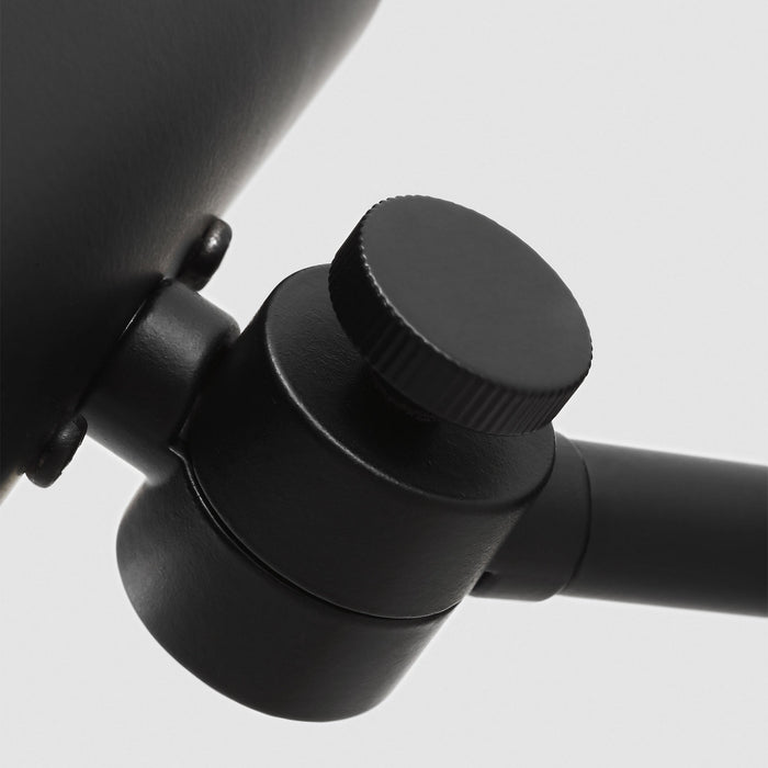 Myhouse Lighting Visual Comfort Studio - DJW1141MBK - One Light Wall Sconce - Frasar - Midnight Black