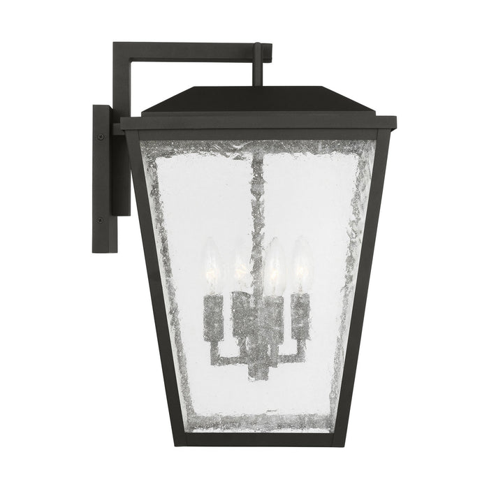 Myhouse Lighting Visual Comfort Studio - DJO1084TXB - Four Light Wall Lantern - Kennewick - Textured Black