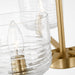 Myhouse Lighting Visual Comfort Studio - DJC1225SB - Five Light Chandelier - Lochdale - Satin Brass