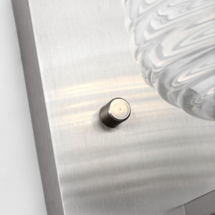 Myhouse Lighting Visual Comfort Studio - DJV1111BS - One Light Wall Sconce - Lochdale - Brushed Nickel
