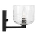 Myhouse Lighting Visual Comfort Studio - DJV1111MBK - One Light Wall Sconce - Lochdale - Midnight Black