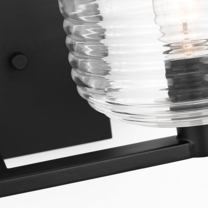 Myhouse Lighting Visual Comfort Studio - DJV1112MBK - Two Light Vanity - Lochdale - Midnight Black