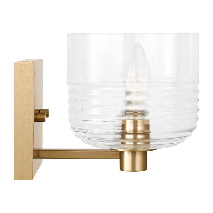 Myhouse Lighting Visual Comfort Studio - DJV1112SB - Two Light Vanity - Lochdale - Satin Brass