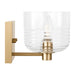 Myhouse Lighting Visual Comfort Studio - DJV1112SB - Two Light Vanity - Lochdale - Satin Brass