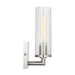 Myhouse Lighting Visual Comfort Studio - DJW1101BS - One Light Wall Sconce - Sarita - Brushed Nickel