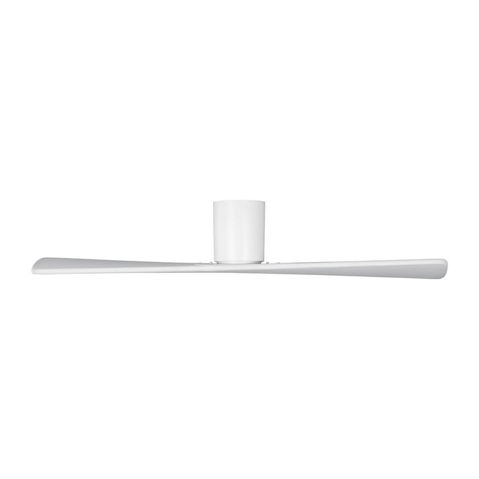 Myhouse Lighting Visual Comfort Fan - 2PLSMH52RZW - 52"Ceiling Fan - Plank Smart 52 Hugger - Matte White