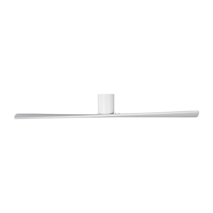 Myhouse Lighting Visual Comfort Fan - 2PLSMH72RZW - 72"Ceiling Fan - Plank Smart 72 Hugger - Matte White
