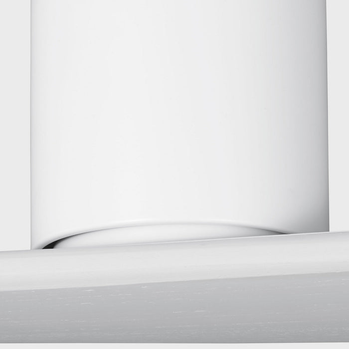 Myhouse Lighting Visual Comfort Fan - 2PLSMH72RZW - 72"Ceiling Fan - Plank Smart 72 Hugger - Matte White