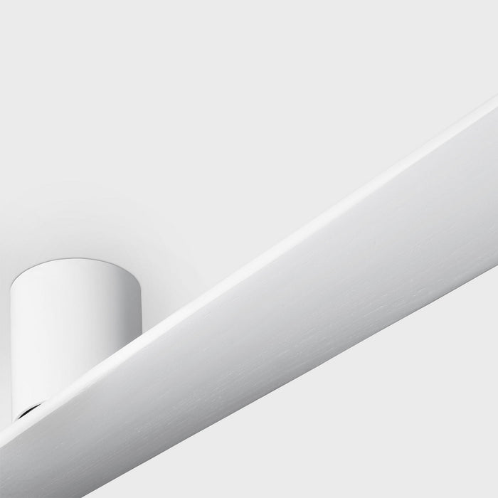 Myhouse Lighting Visual Comfort Fan - 2PLSMH72RZW - 72"Ceiling Fan - Plank Smart 72 Hugger - Matte White