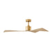 Myhouse Lighting Visual Comfort Fan - 3ADR52BBSWWO - 52"Ceiling Fan - Adler 52 - Burnished Brass
