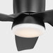 Myhouse Lighting Visual Comfort Fan - 3CGHR44MBKD - 44"Ceiling Fan - Colgin 44 Hugger LED - Midnight Black