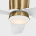 Myhouse Lighting Visual Comfort Fan - 3CGHR44SBD - 44"Ceiling Fan - Colgin 44 Hugger LED - Satin Brass