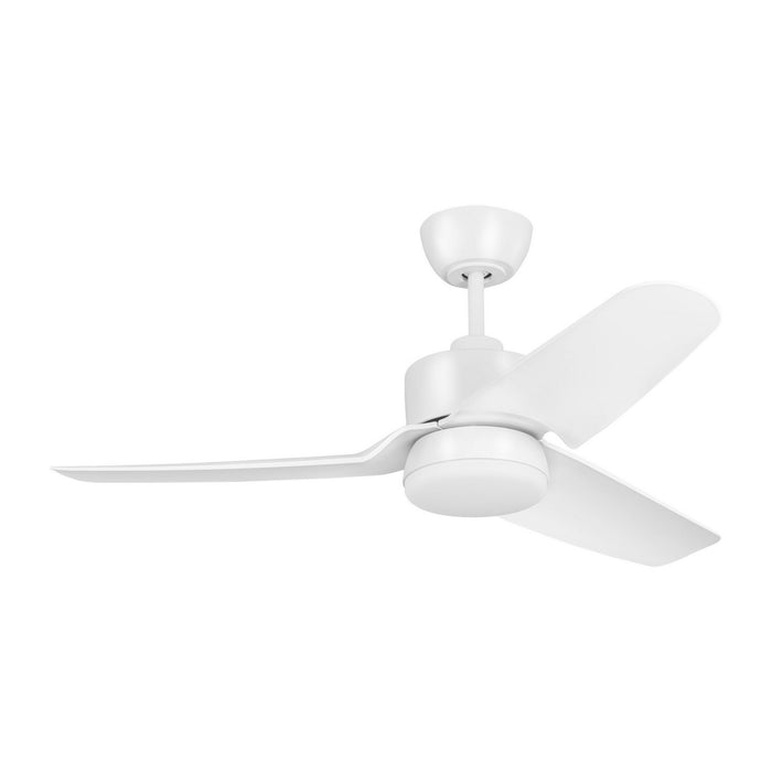 Myhouse Lighting Visual Comfort Fan - 3CGR44RZWD - 44"Ceiling Fan - Colgin 44 LED - Matte White