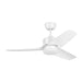 Myhouse Lighting Visual Comfort Fan - 3CGR44RZWD - 44"Ceiling Fan - Colgin 44 LED - Matte White