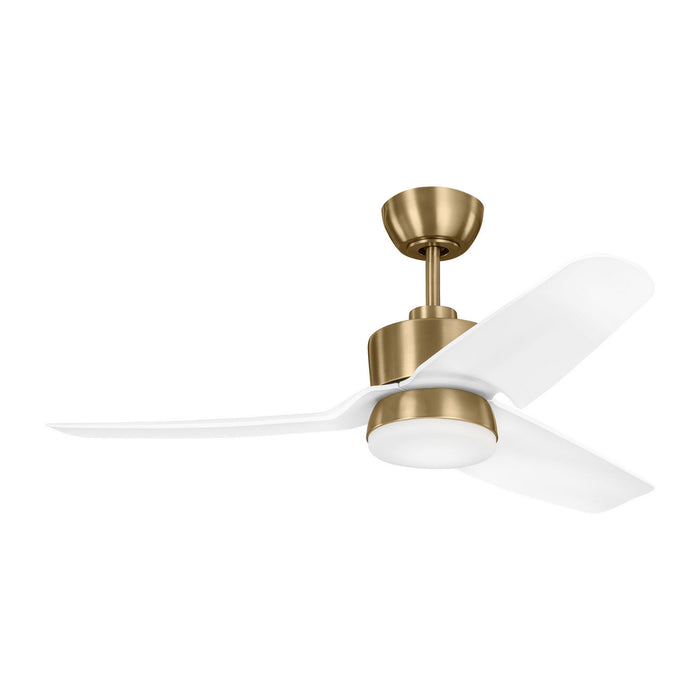 Myhouse Lighting Visual Comfort Fan - 3CGR44SBD - 44"Ceiling Fan - Colgin 44 LED - Satin Brass