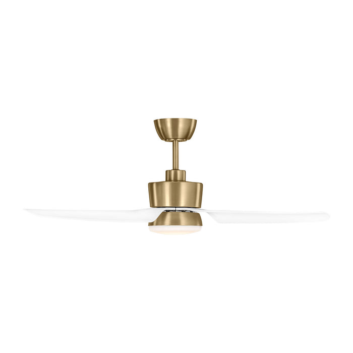Myhouse Lighting Visual Comfort Fan - 3CGR44SBD - 44"Ceiling Fan - Colgin 44 LED - Satin Brass