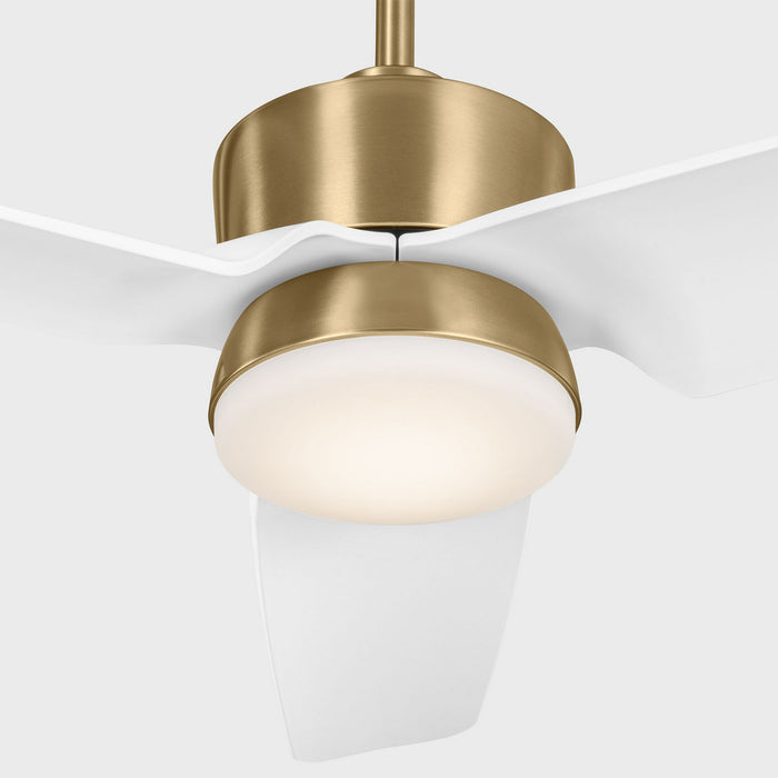 Myhouse Lighting Visual Comfort Fan - 3CGR44SBD - 44"Ceiling Fan - Colgin 44 LED - Satin Brass