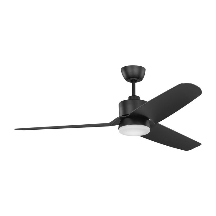 Myhouse Lighting Visual Comfort Fan - 3CGR56MBKD - 56"Ceiling Fan - Colgin 56 LED - Midnight Black