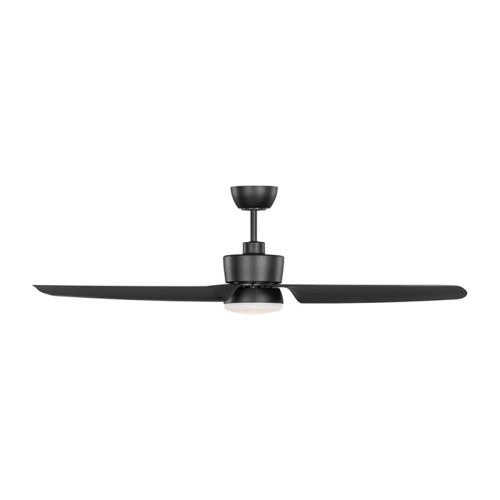Myhouse Lighting Visual Comfort Fan - 3CGR56MBKD - 56"Ceiling Fan - Colgin 56 LED - Midnight Black