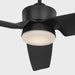 Myhouse Lighting Visual Comfort Fan - 3CGR56MBKD - 56"Ceiling Fan - Colgin 56 LED - Midnight Black