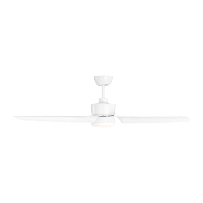 Myhouse Lighting Visual Comfort Fan - 3CGR56RZWD - 56"Ceiling Fan - Colgin 56 LED - Matte White