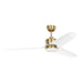 Myhouse Lighting Visual Comfort Fan - 3CGR56SBD - 56"Ceiling Fan - Colgin 56 LED - Satin Brass