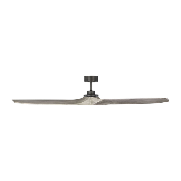 Myhouse Lighting Visual Comfort Fan - 3CLNSM70AGP - 70"Ceiling Fan - Collins Smart 70 - Aged Pewter