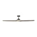 Myhouse Lighting Visual Comfort Fan - 3CLNSM70AGP - 70"Ceiling Fan - Collins Smart 70 - Aged Pewter