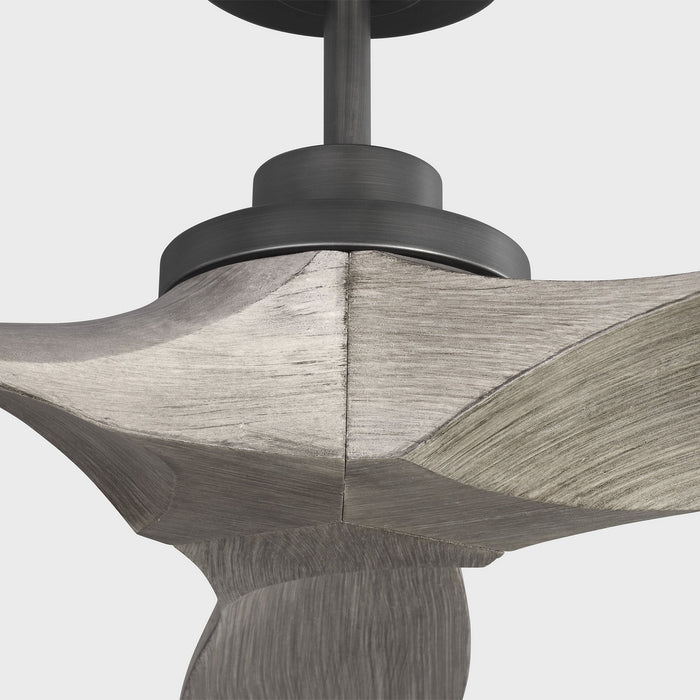 Myhouse Lighting Visual Comfort Fan - 3CLNSM70AGP - 70"Ceiling Fan - Collins Smart 70 - Aged Pewter