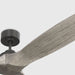 Myhouse Lighting Visual Comfort Fan - 3CLNSM70AGP - 70"Ceiling Fan - Collins Smart 70 - Aged Pewter