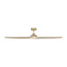 Myhouse Lighting Visual Comfort Fan - 3CLNSM70BBSWWO - 70"Ceiling Fan - Collins Smart 70 - Burnished Brass