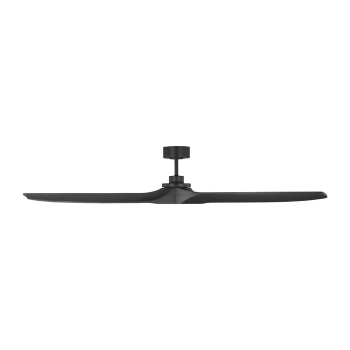 Myhouse Lighting Visual Comfort Fan - 3CLNSM70MBK - 70"Ceiling Fan - Collins Smart 70 - Midnight Black