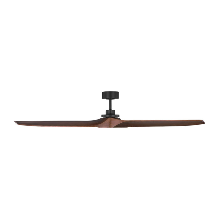 Myhouse Lighting Visual Comfort Fan - 3CLNSM70MBKDW - 70"Ceiling Fan - Collins Smart 70 - Midnight Black