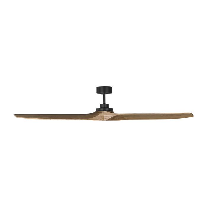 Myhouse Lighting Visual Comfort Fan - 3CLNSM70MBKNH - 70"Ceiling Fan - Collins Smart 70 - Midnight Black