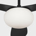 Myhouse Lighting Visual Comfort Fan - 3DPSM58MBKD - 58"Ceiling Fan - Drape Smart 58 LED - Midnight Black