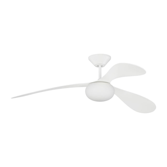 Myhouse Lighting Visual Comfort Fan - 3DPSM58RZWD - 58"Ceiling Fan - Drape Smart 58 LED - Matte White