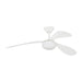 Myhouse Lighting Visual Comfort Fan - 3DPSM58RZWD - 58"Ceiling Fan - Drape Smart 58 LED - Matte White