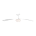 Myhouse Lighting Visual Comfort Fan - 3DPSM58RZWD - 58"Ceiling Fan - Drape Smart 58 LED - Matte White