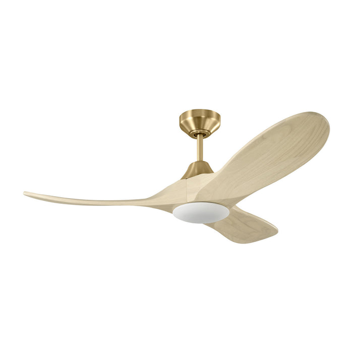 Myhouse Lighting Visual Comfort Fan - 3MAVSM44BBSWWOD - 44"Ceiling Fan - Maverick Smart 44 LED - Burnished Brass