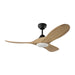 Myhouse Lighting Visual Comfort Fan - 3MAVSM44MBKNHD - 44"Ceiling Fan - Maverick Smart 44 LED - Midnight Black