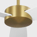 Myhouse Lighting Visual Comfort Fan - 3PDSM52BBS - 52"Ceiling Fan - Paddle Smart 52 - Burnished Brass