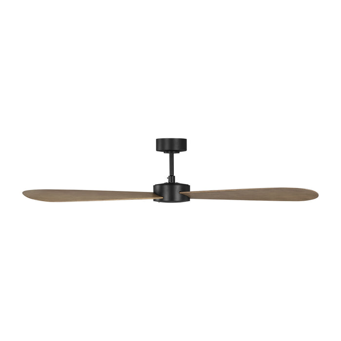 Myhouse Lighting Visual Comfort Fan - 3PDSM60MBK - 60"Ceiling Fan - Paddle Smart 60 - Midnight Black