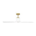 Myhouse Lighting Visual Comfort Fan - 3PESM52BBSD - 52"Ceiling Fan - Peel Smart 52 LED - Burnished Brass