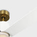 Myhouse Lighting Visual Comfort Fan - 3PESM52BBSD - 52"Ceiling Fan - Peel Smart 52 LED - Burnished Brass
