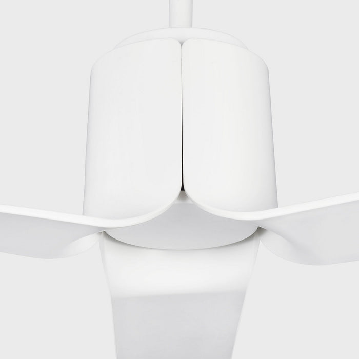 Myhouse Lighting Visual Comfort Fan - 3PESM52RZWD - 52"Ceiling Fan - Peel Smart 52 LED - Matte White