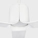 Myhouse Lighting Visual Comfort Fan - 3PESM52RZWD - 52"Ceiling Fan - Peel Smart 52 LED - Matte White