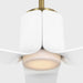 Myhouse Lighting Visual Comfort Fan - 3PESM66BBSD - 66"Ceiling Fan - Peel Smart 66 LED - Burnished Brass