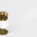 Myhouse Lighting Visual Comfort Fan - 3PESM66BBSD - 66"Ceiling Fan - Peel Smart 66 LED - Burnished Brass