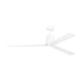 Myhouse Lighting Visual Comfort Fan - 3PESM66RZWD - 66"Ceiling Fan - Peel Smart 66 LED - Matte White