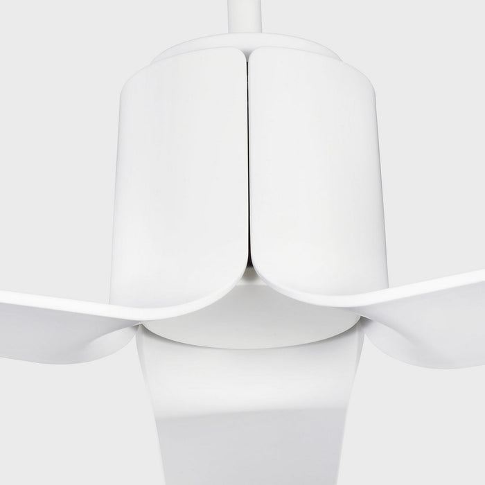 Myhouse Lighting Visual Comfort Fan - 3PESM66RZWD - 66"Ceiling Fan - Peel Smart 66 LED - Matte White